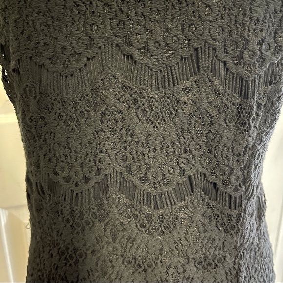 Free People Lace Daydream Bodycon Slip Dress Black - Picture 14 of 16